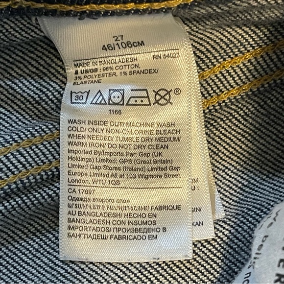 Banana Republic | High Rise Wide Leg Crop Jeans - Picture 8 of 8